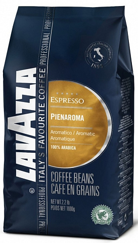 Кофе в зёрнах LAVAZZA Espresso «Pienaroma» 1000 г.